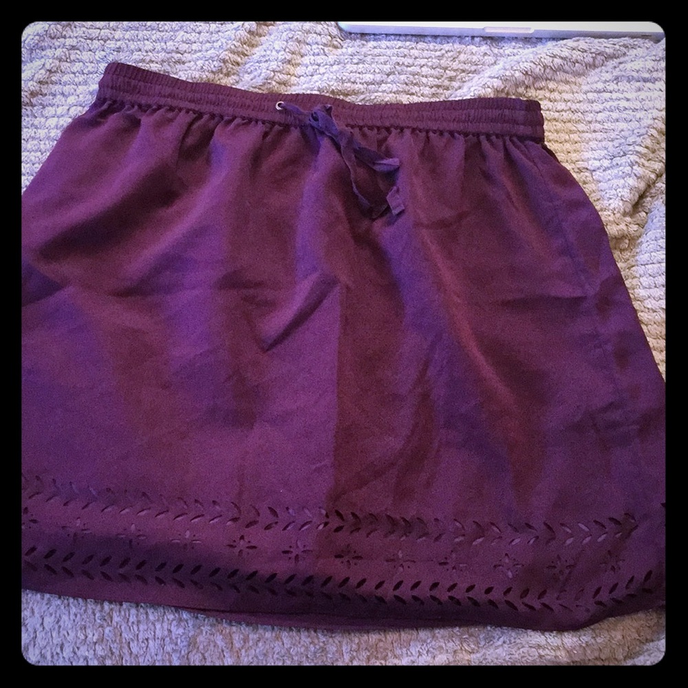J crew mini skirt